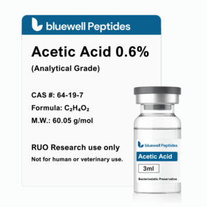 Acetic Acid 10ml | Bluewell Peptides