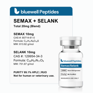 Semax + Selank 20mg Blend | Bluewell Peptides