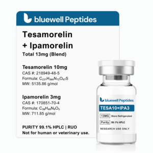 Tesamorelin 10mg + Ipamorelin 3mg Blend | Bluewell Peptides